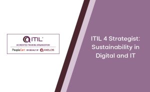 ITIL  4 Strategist: Sustainability in Digital and IT