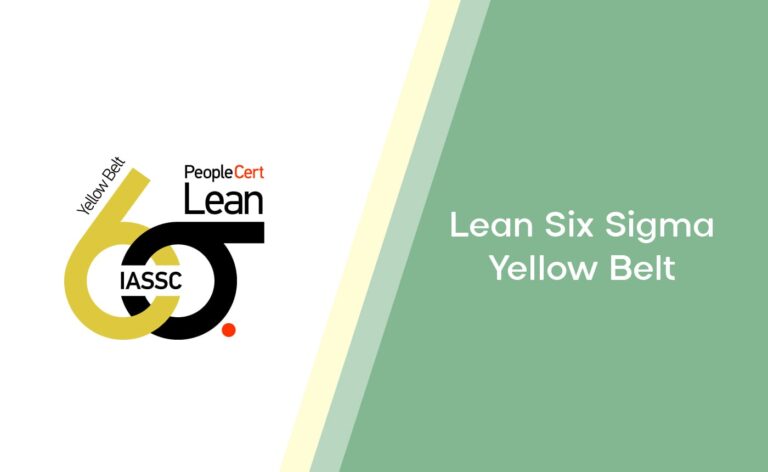 Lean Six Sigma – IASSC® Certified Yellow Belt™ ICYB™​