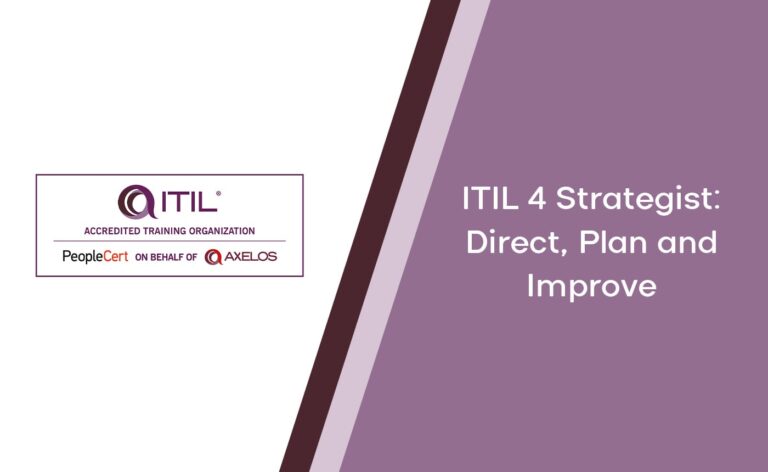 ITIL 4 Strategist: Direct, Plan and Improve