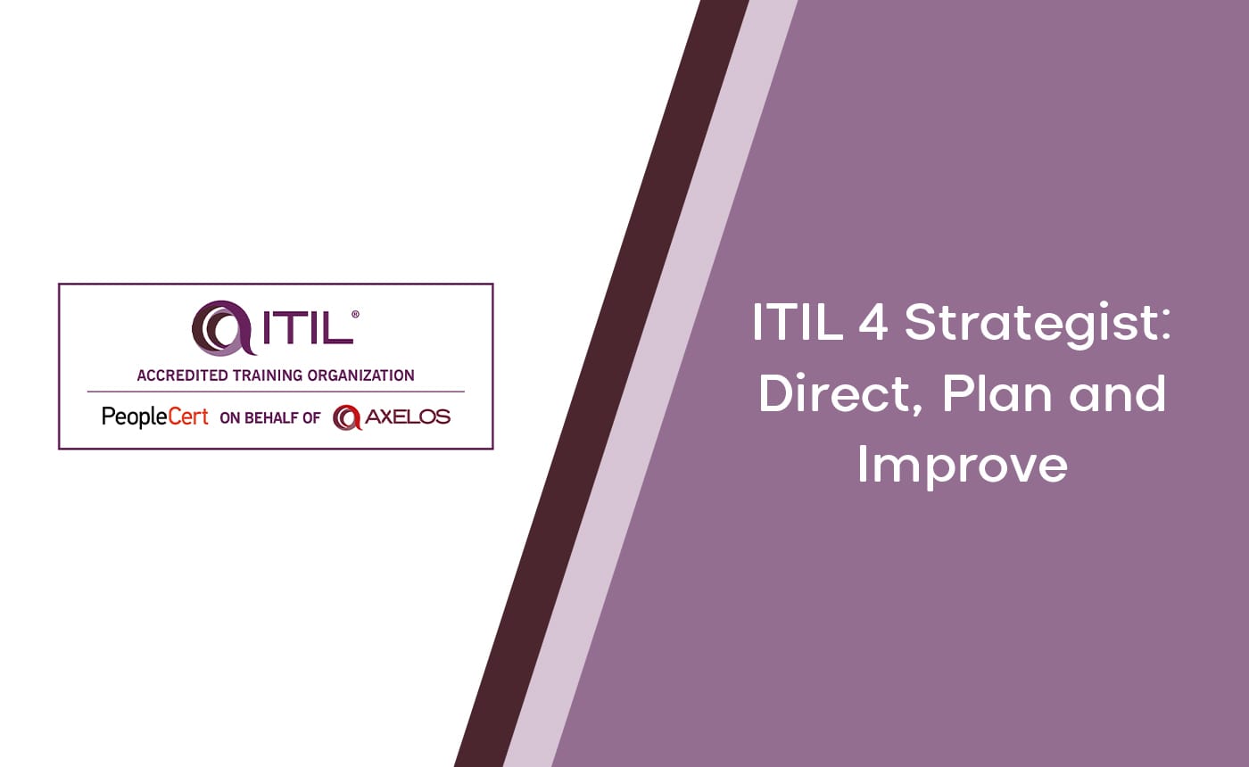 ITIL 4 Strategist: Direct, Plan and Improve